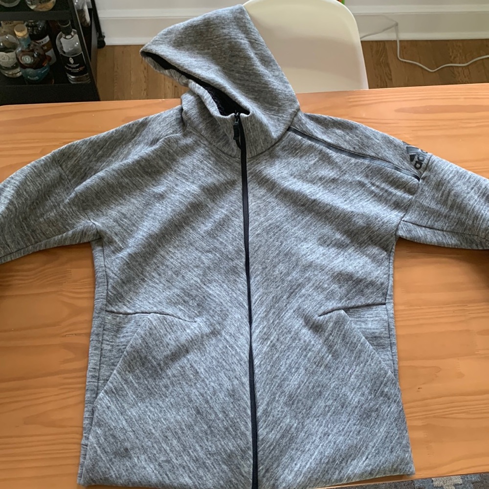 Adidas ZNE Men’s Full Zip Knit Hoodie